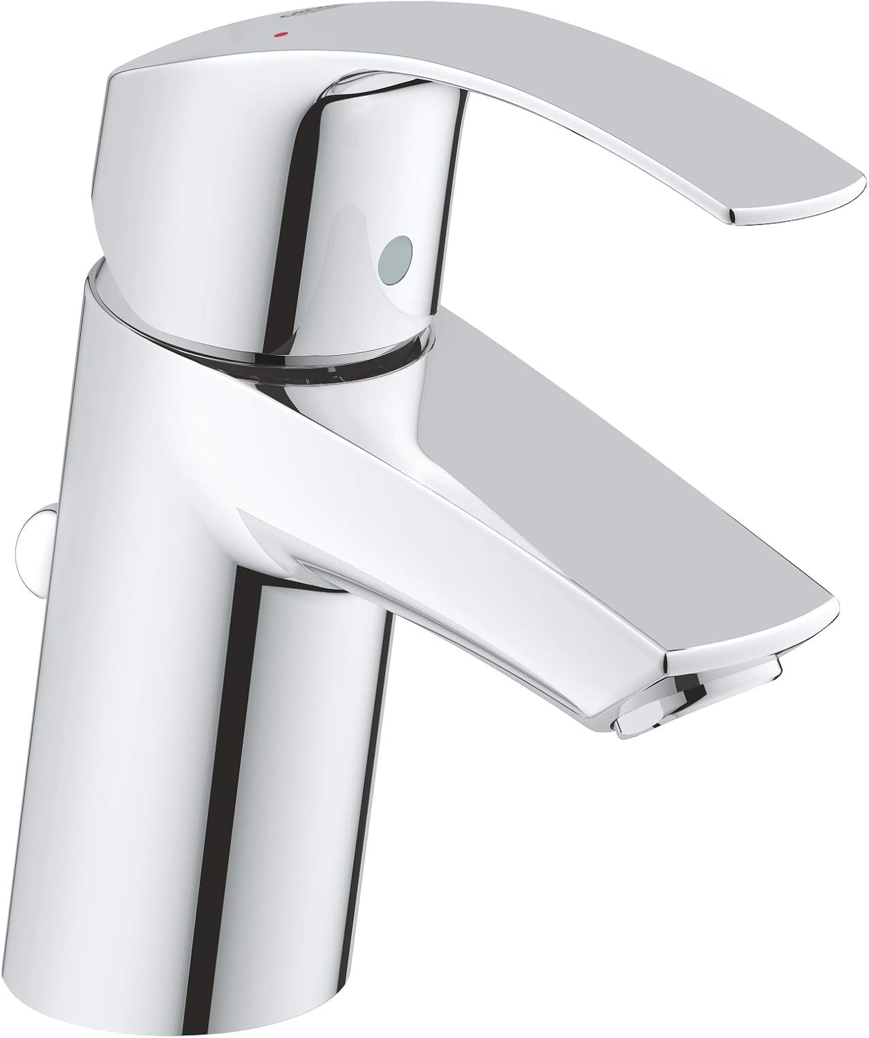 Grohe Eurosmart — Grifo de lavabo con vaciador automático, tamaño S, cromo